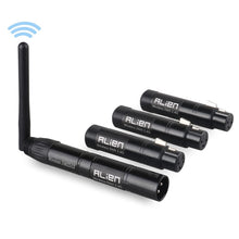 Load image into Gallery viewer, ALIEN 2.4G ISM Wireless DMX 512 Dfi Controller XLR Receiver Transmitter For Disco DJ Party Bar Stage PAR Moving Head Laser Light